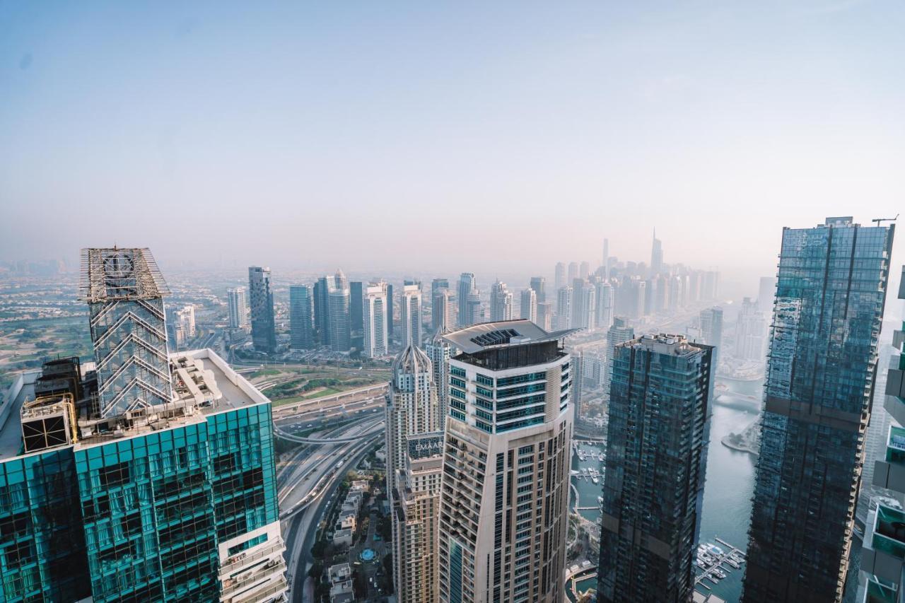 Savor Marina Views From The 64Th Floor Aparthotel Dubaj Kültér fotó